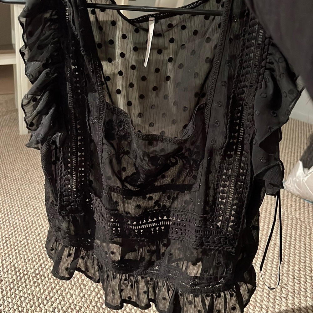 Free People Mesh Tank